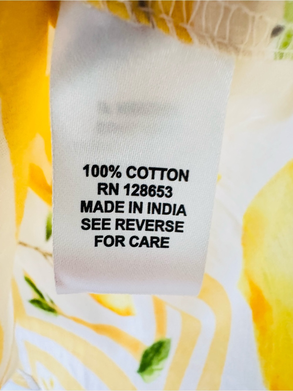 NWT Calypso St. Barth Lemon Print 100% Cotton Button Front Shirt XL Resort - Picture 5 of 8